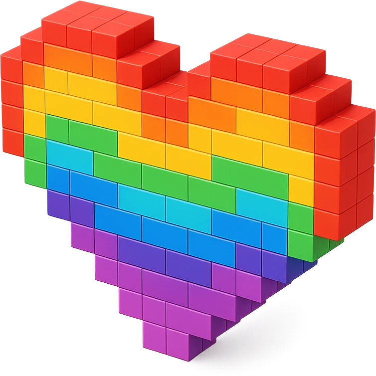 Heart rainbow  emoji