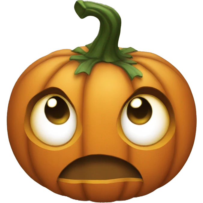 Pumpkin emoji