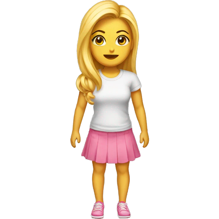 um emoji feminino segurando roupas emoji