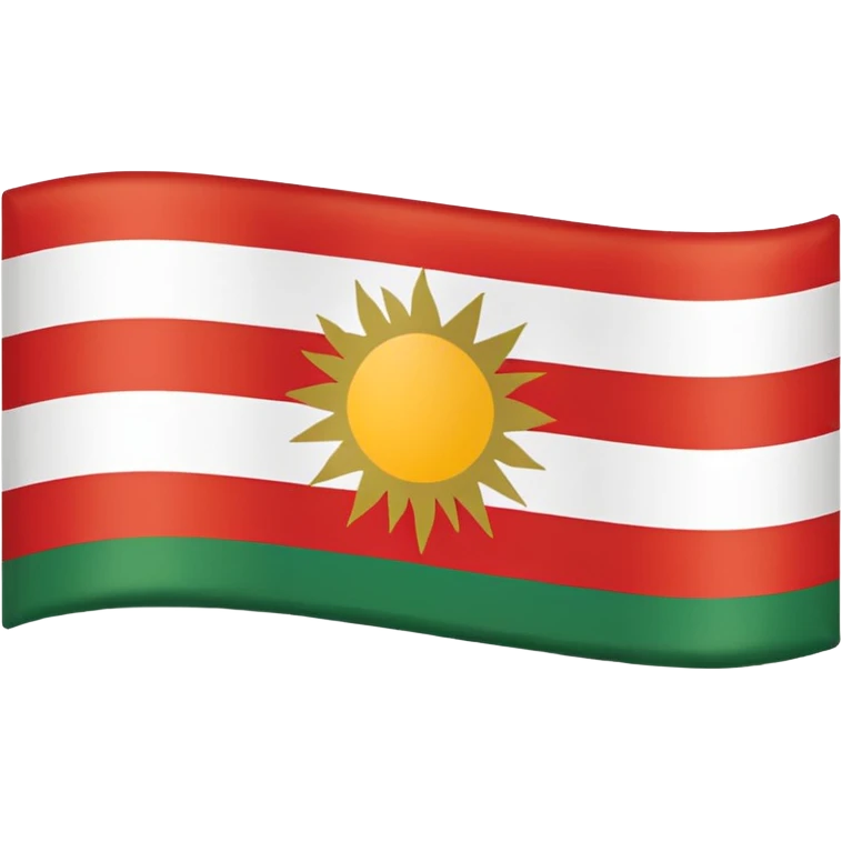 Make kurdstan flag emoji