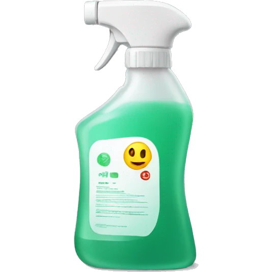 disinfectant emoji