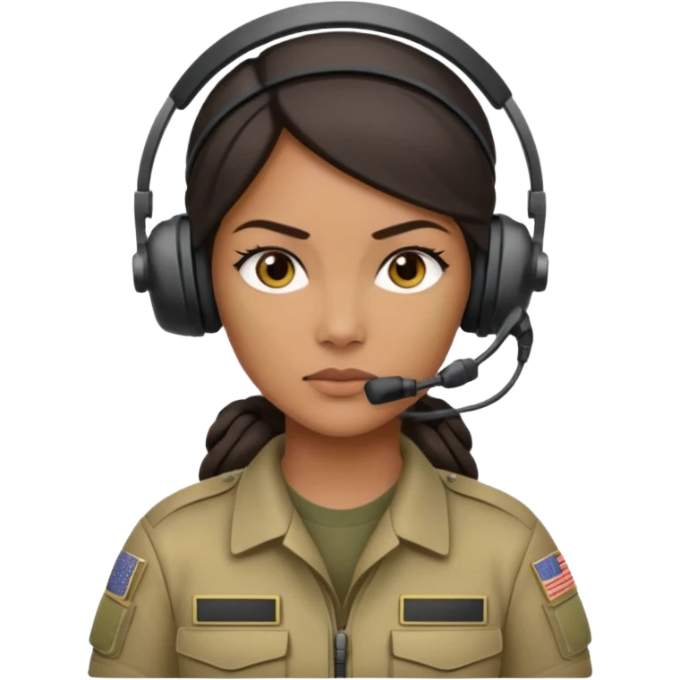 female special operations communications operator emoji