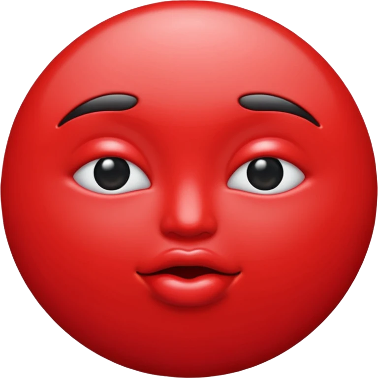 Big emoji kissing emoji