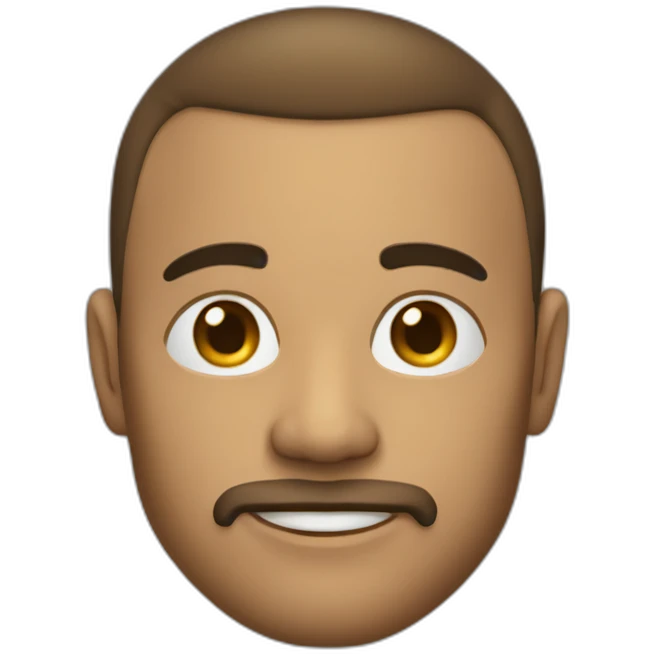 тёмный спортсмен в очках emoji