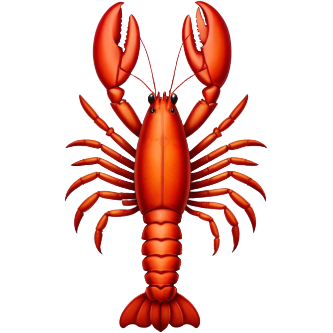 Lobster funeral emoji