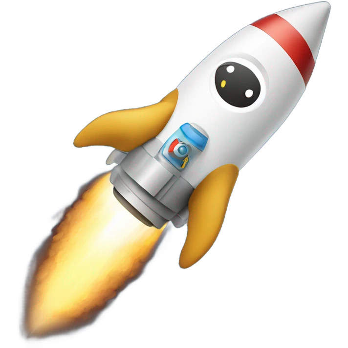 Gopher riding on a rocket with text inside “TechChase” emoji