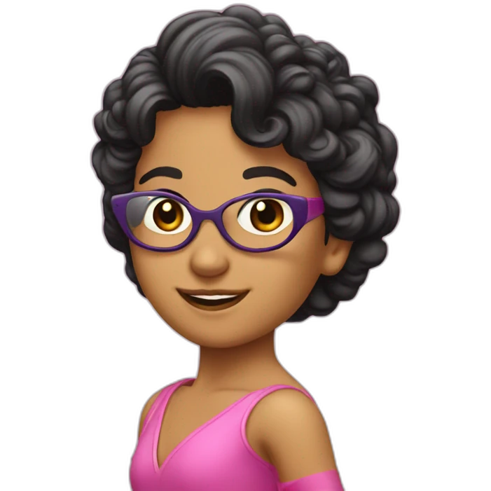 Bailarín 80s emoji
