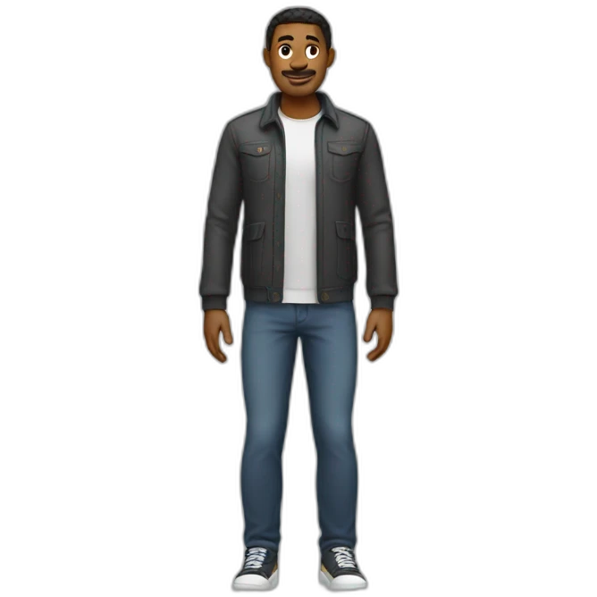 full body man emoji