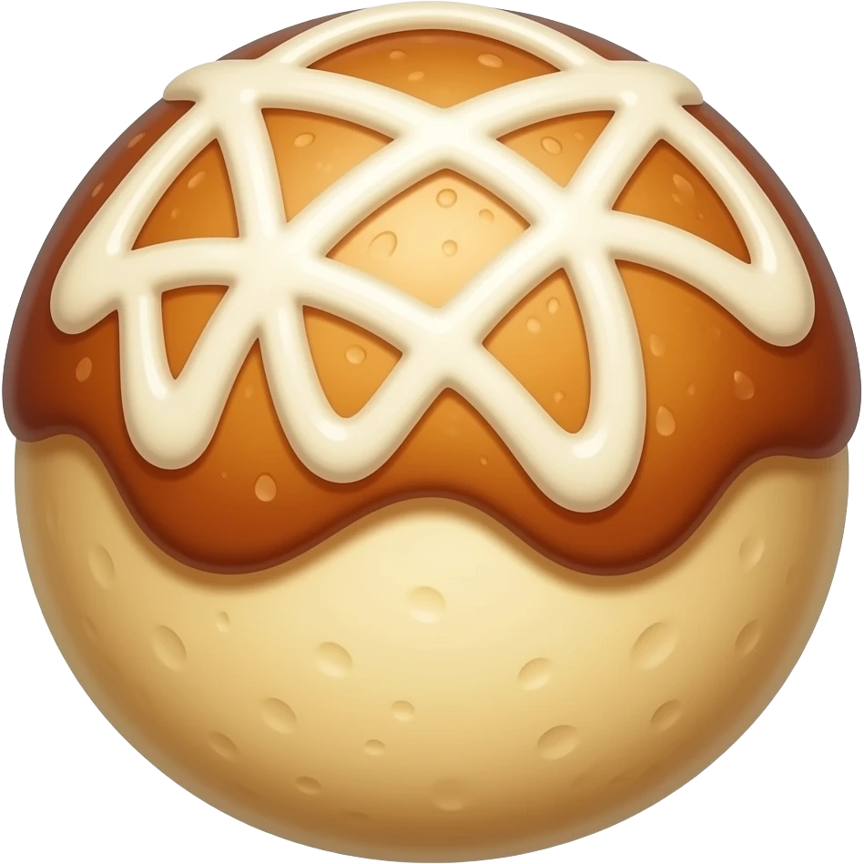 Takoyaki ball emoji