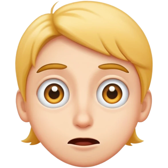 Silly face with eyes rolling back emoji