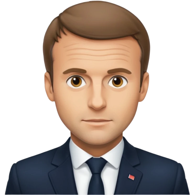Emmanuel Macron emoji