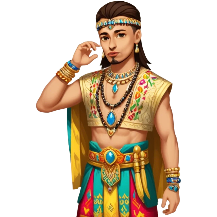 Vibrant Ceremonialist emoji