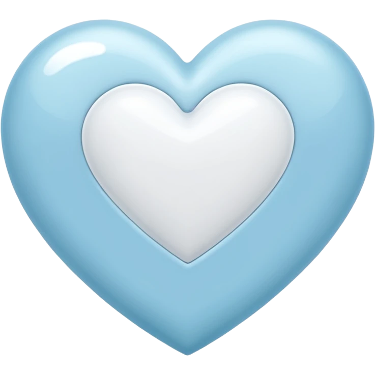 Beyaz kalp emoji