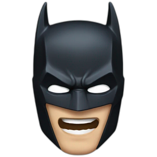 Batman-clink emoji