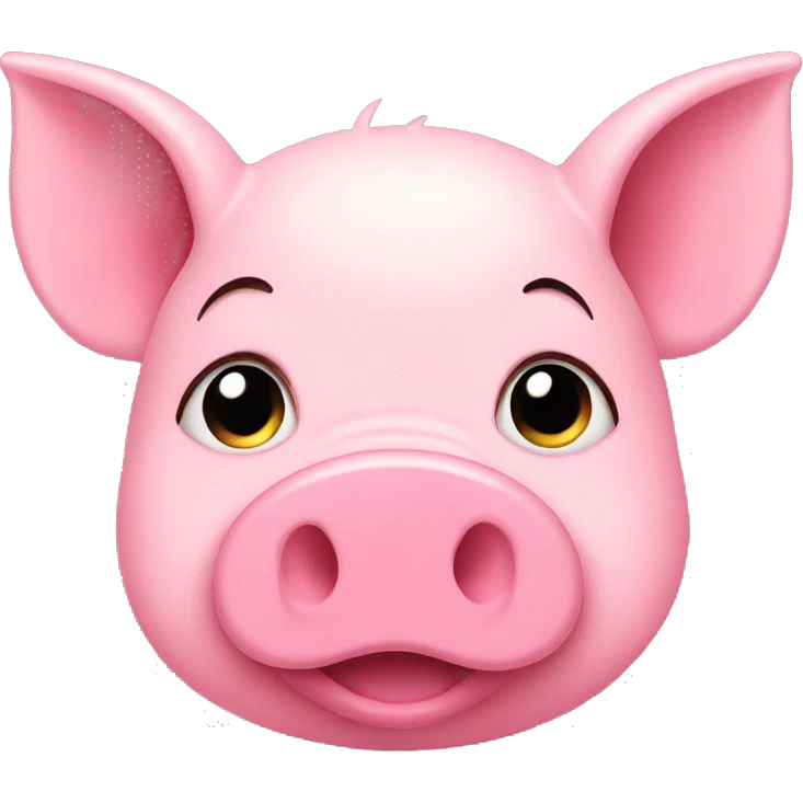 pink pig emoji