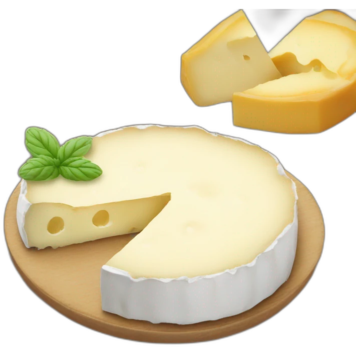 Camembert de chèvre emoji