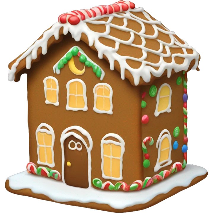Gingerbread ྀིྀི house  emoji
