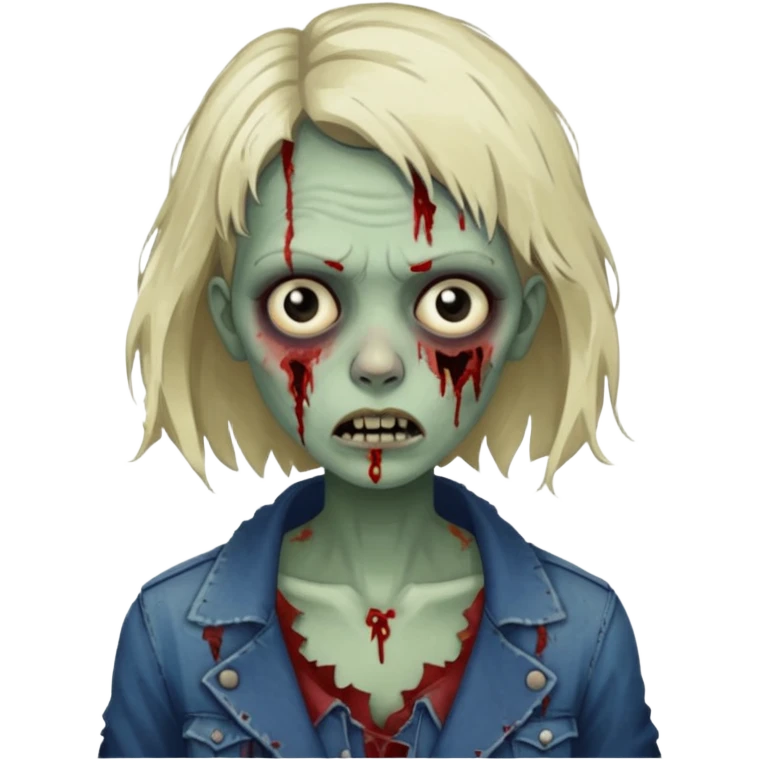 parisian zombie french woman  emoji