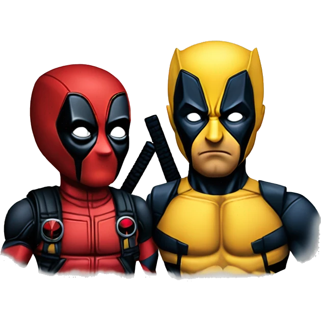 Deadpool and wolverine emoji