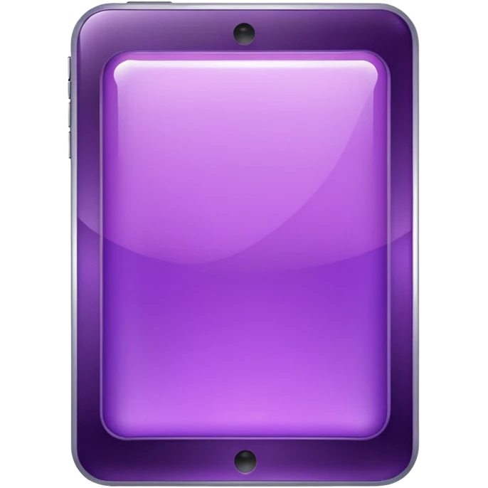 glitter purple tablet emoji