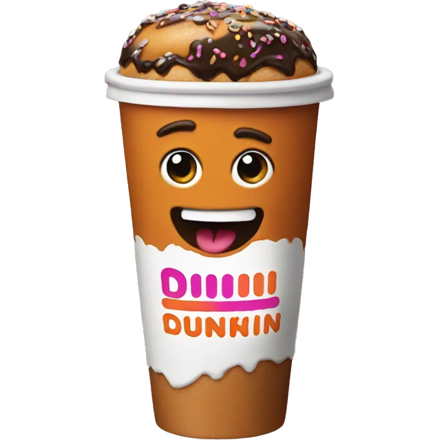 Dunkin emoji