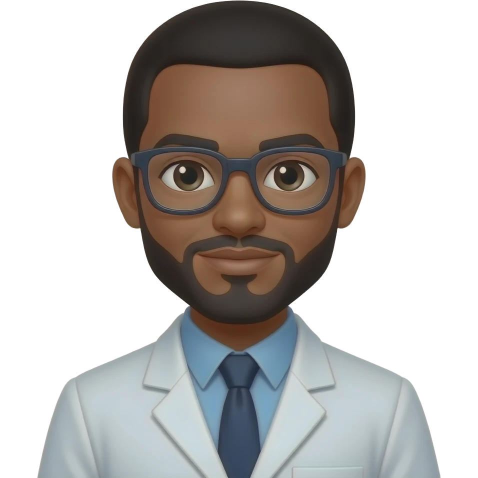 informaticien noir emoji