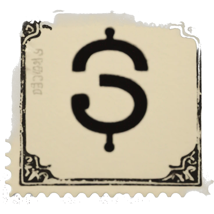 A singular Stamp is a small piece of paper or adhesive material used as evidence of payment for postage, often decorative emoji