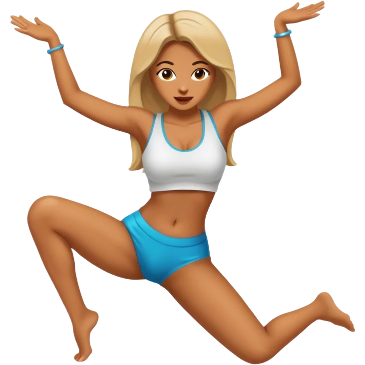 Femme qui twerk emoji