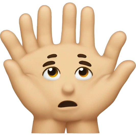 emoji face begging with hands pressed togetherness  emoji