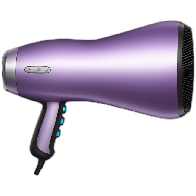 Hair dryer emoji