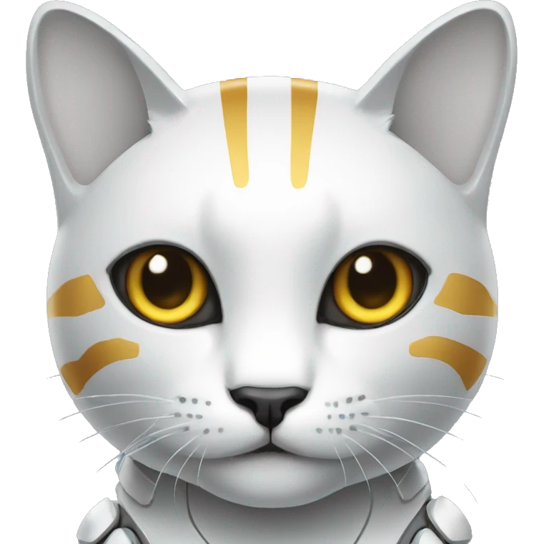 Robot cat emoji