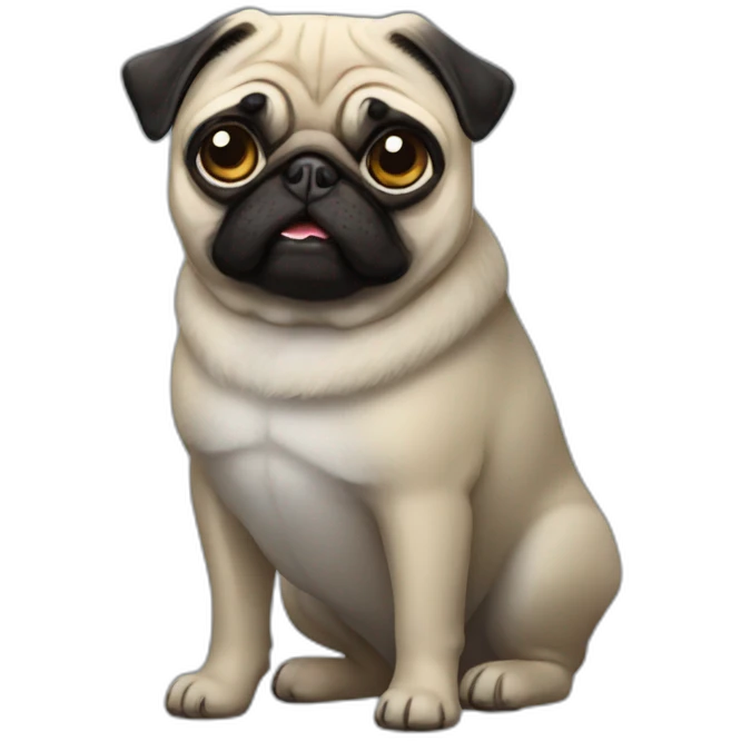 Minister pug emoji
