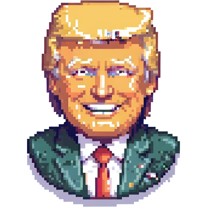 happy president trump emoji