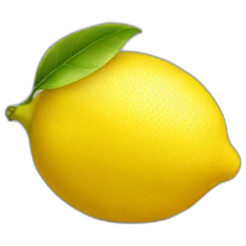Lemon emoji