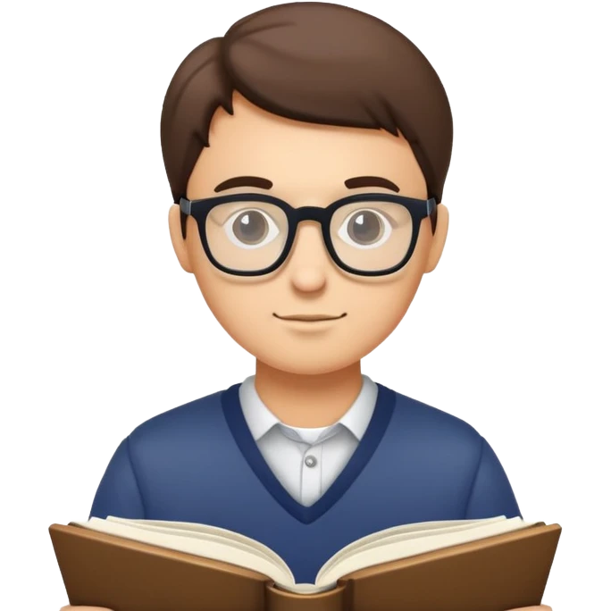 book worm emoji