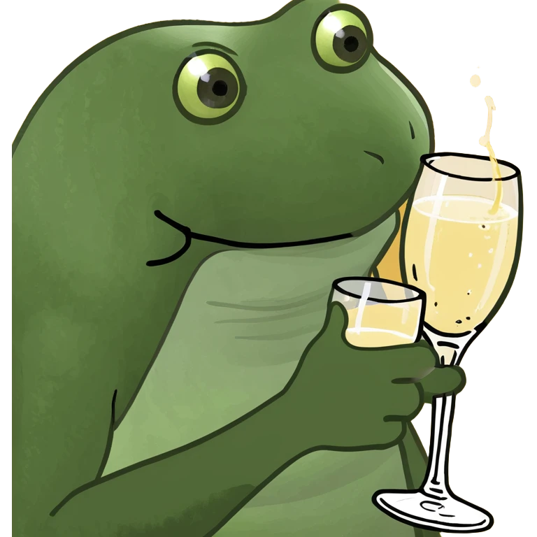 champagne cheers emoji