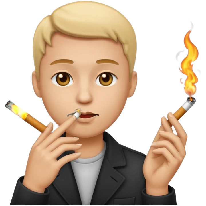 fait moi un pack demojis De fumeur emoji