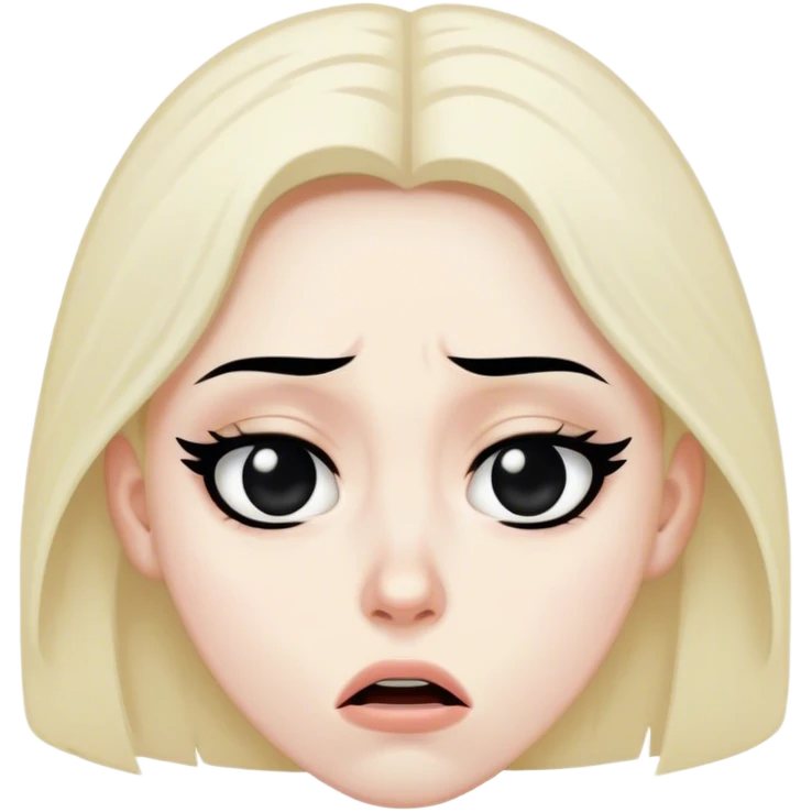 Emo shriek emoji