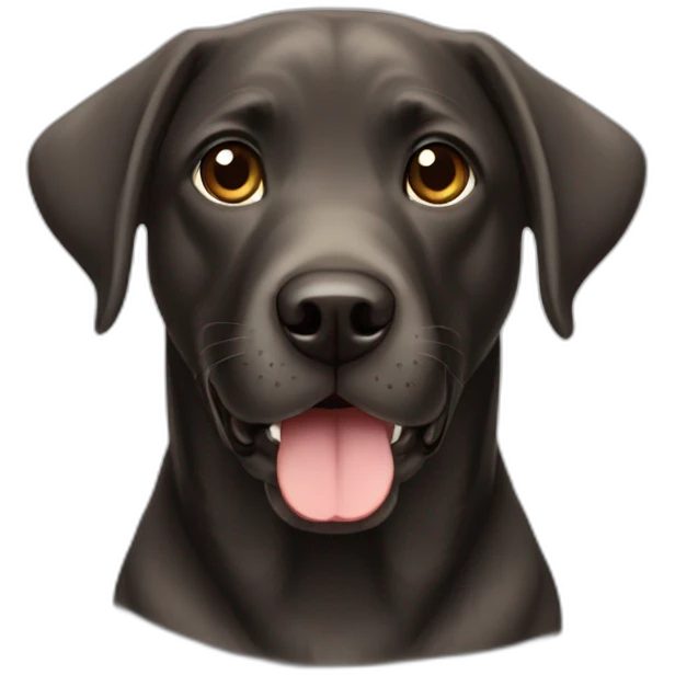 cachorro labrador emoji