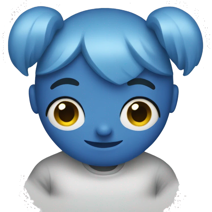 blue circle emoji