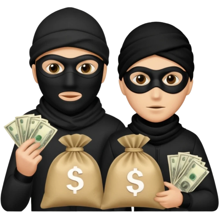 two robbers emoji