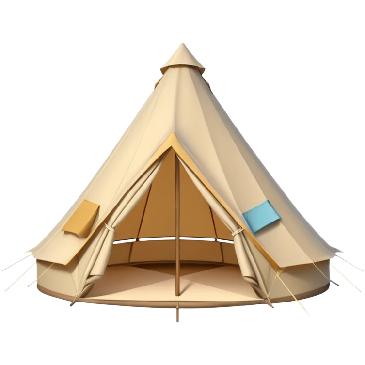 Bell tent emoji