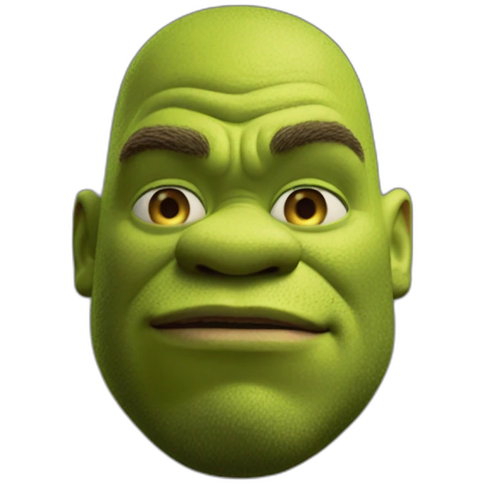 Shrek giga chad emoji