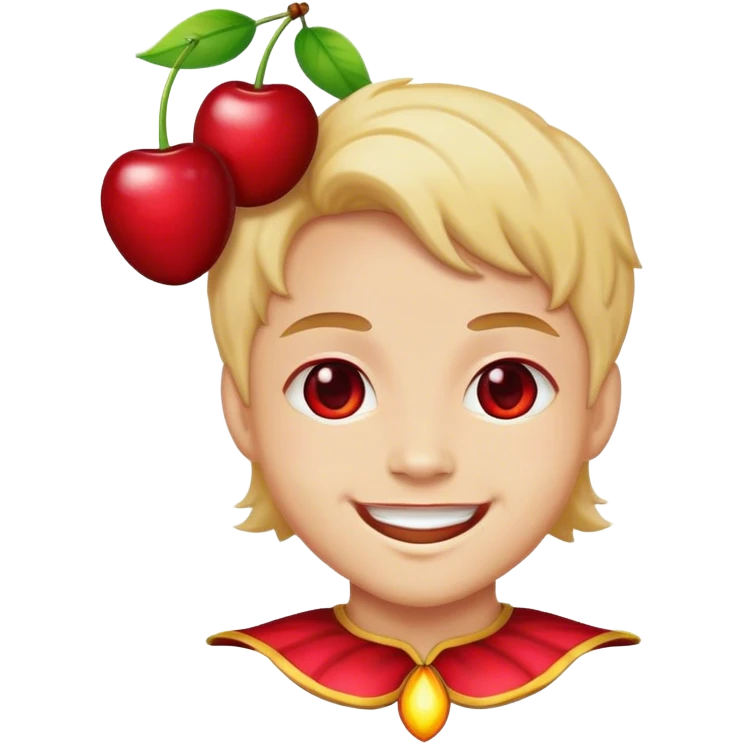 happy cherrie emoji