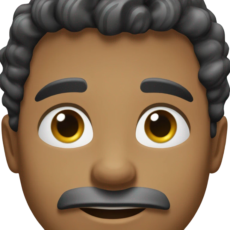 a young man with wavy hair, a slightly long face and sharp features, facial stubble, slightly thick muscles, almond-shaped eyes, and a black t-shirt emoji