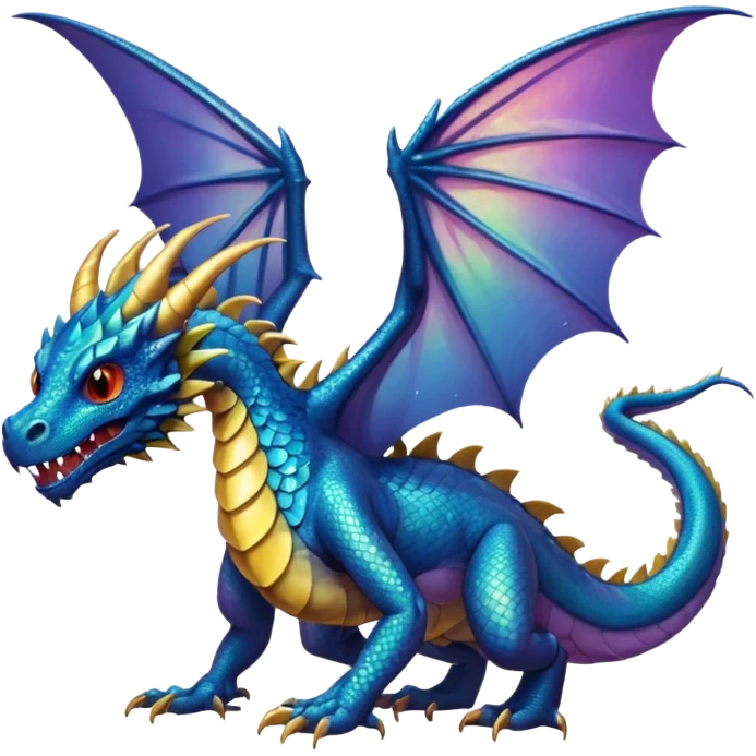 dragon with insect wings emoji