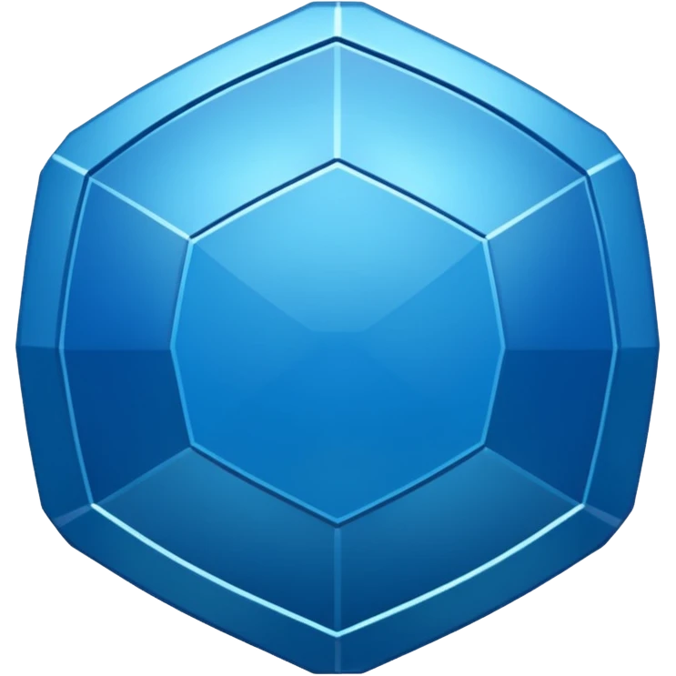 Centang biru segi 12 emoji