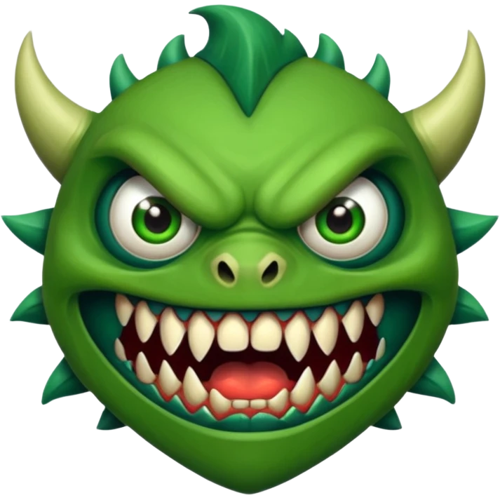 Monster emoji
