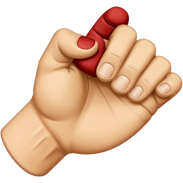 clenched fist, symbolizing Fight Club emoji