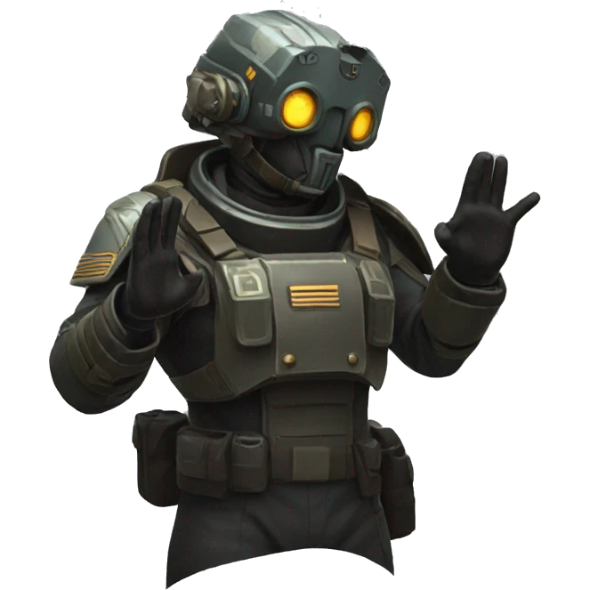 helldivers salute emoji